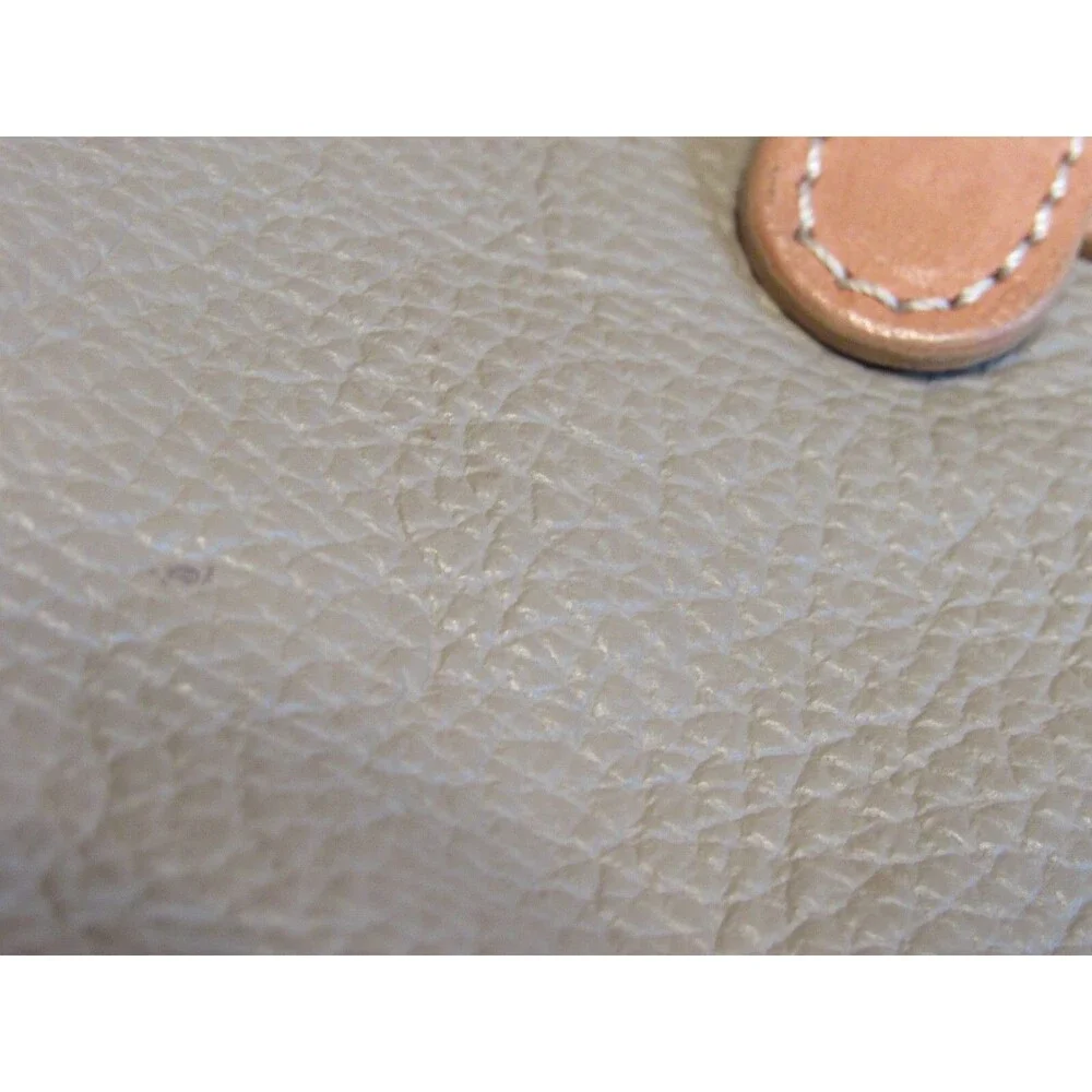I Medici Firenze Taupe and Tan Soft Leather Shoulder Handbag - Picture 7 of 13